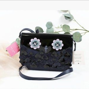 NWT KATE SPDE ZIBBI MEDIUM FLAP BAG